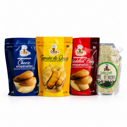 Back to School Combo Empanadas +Tequeños + Salsa Verde