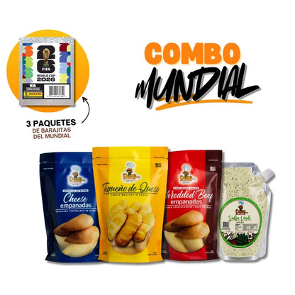Combo Mundial Empanadas +Tequeños + Salsa Verde