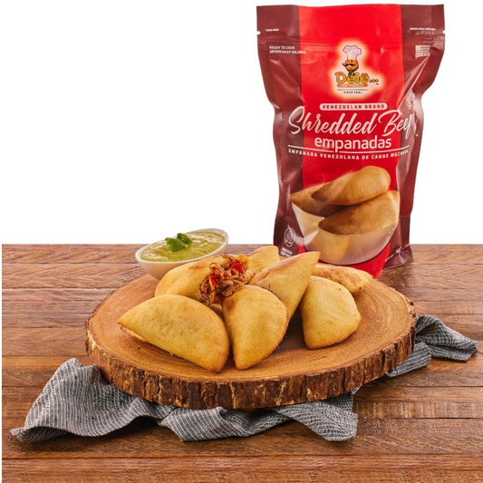 Empanadas de Carne Mechada DELE  X 8 1.5 LB